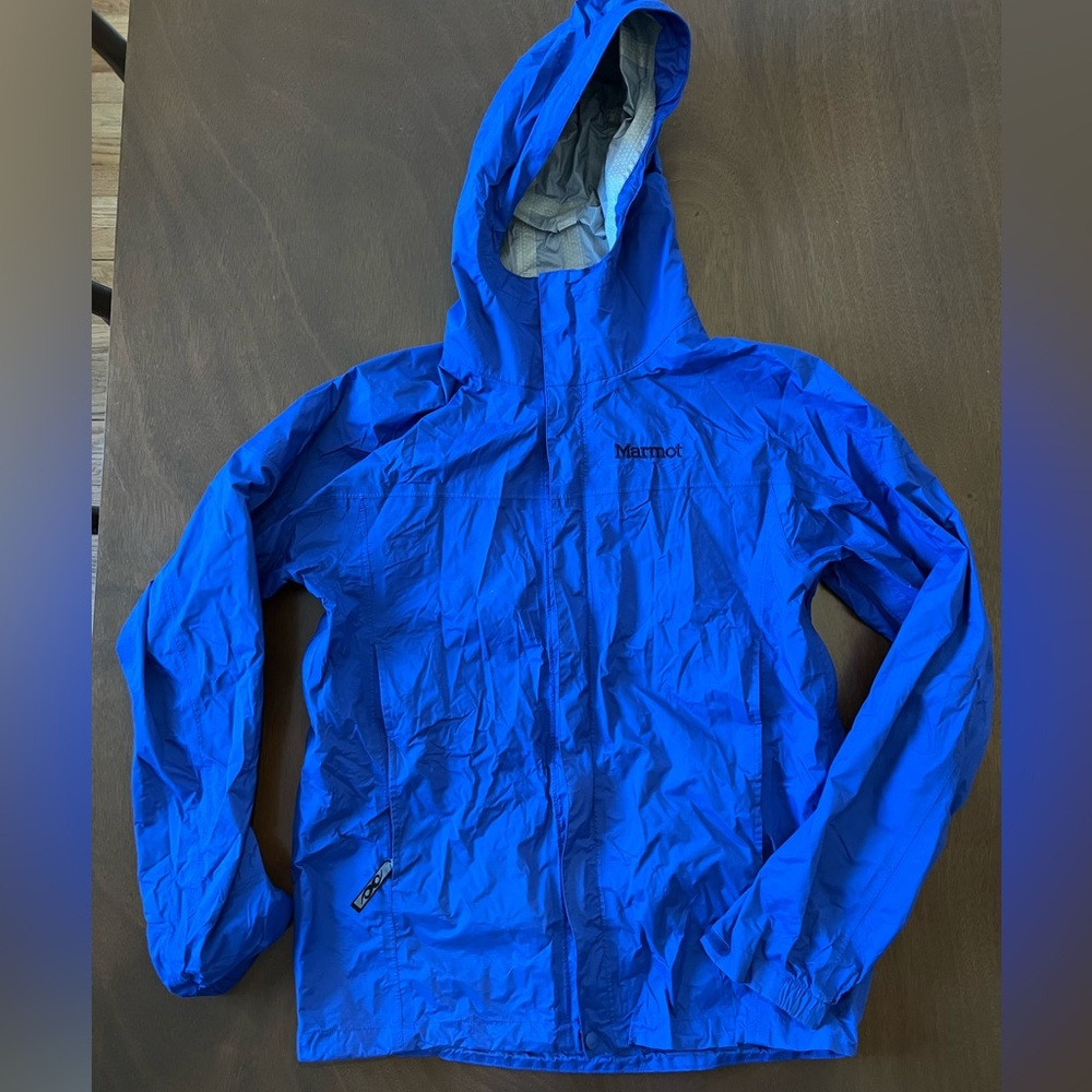 Marmot Blue Raincoat / Windbreaker | Size Small